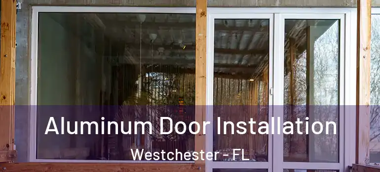  Aluminum Door Installation Westchester - FL