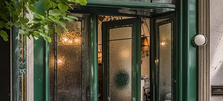 Frosted Pantry Door in Westchester, FL