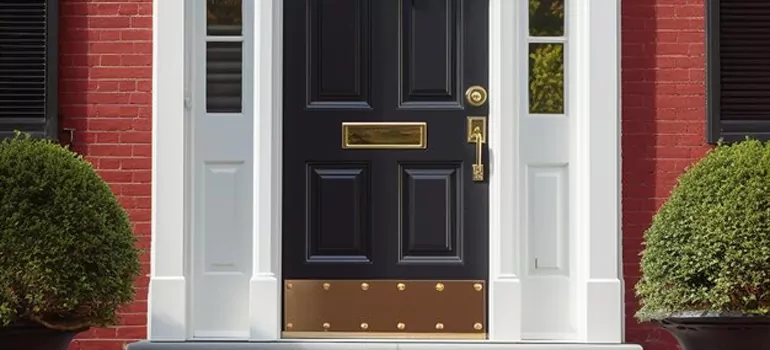 Commercial Door Kick Plate Installation in Westchester, FL